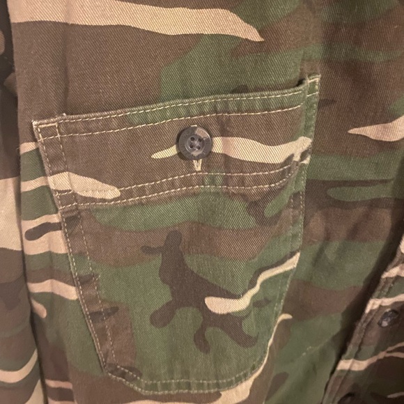 Wrangler faux sharpa camo vest - Picture 3 of 6